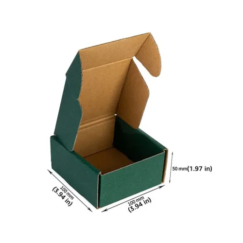 Green Color Shipping Boxes