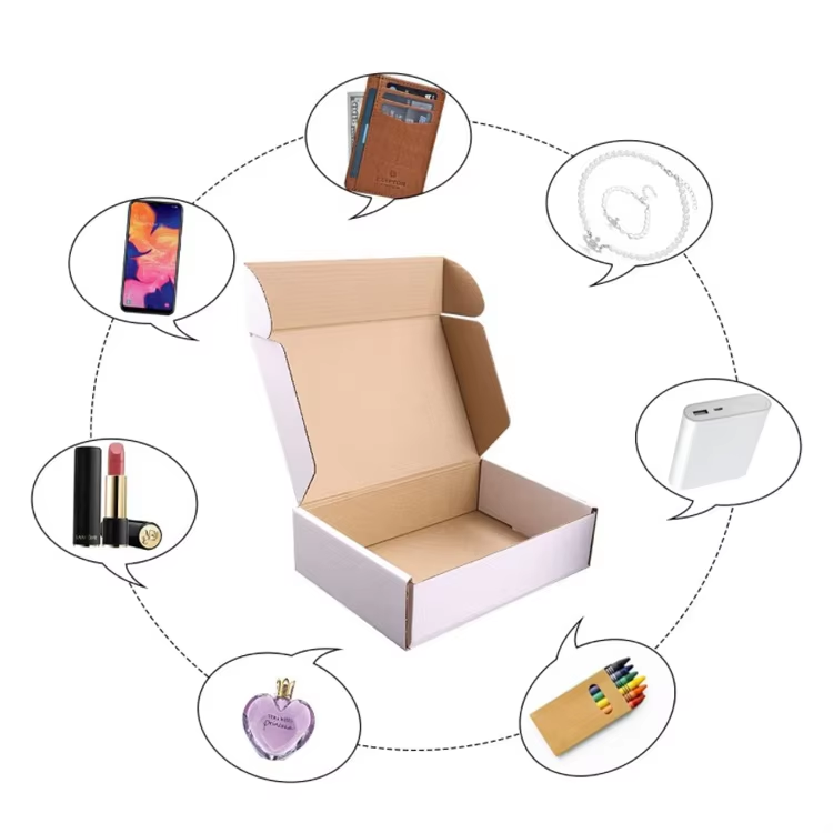 custom white shipping boxes