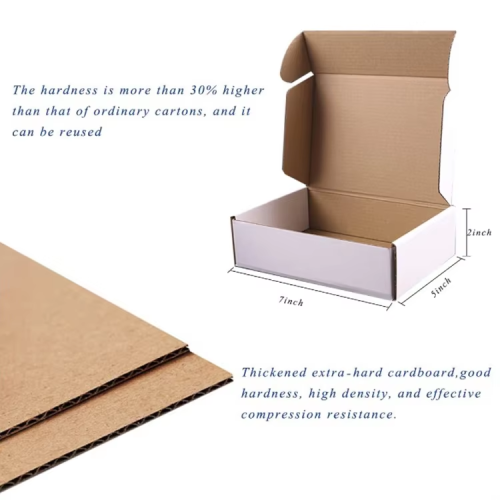 custom white shipping boxes