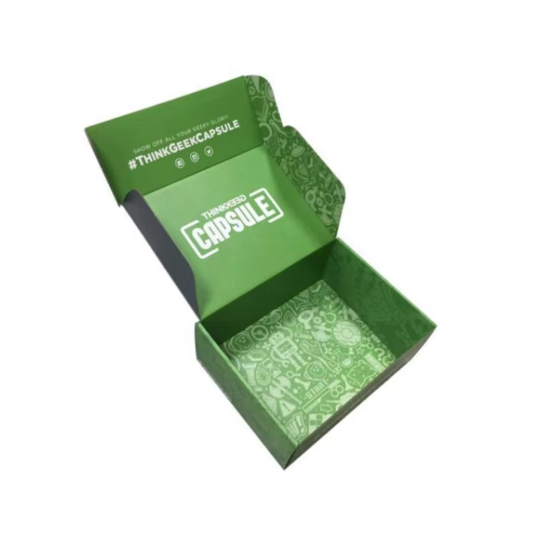 shipping boxes custom pink