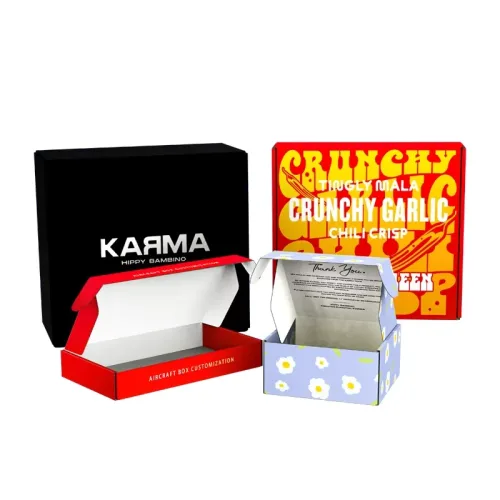 Corrugated packaging box