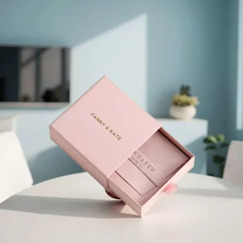 Custom Pink Drawer Boxes