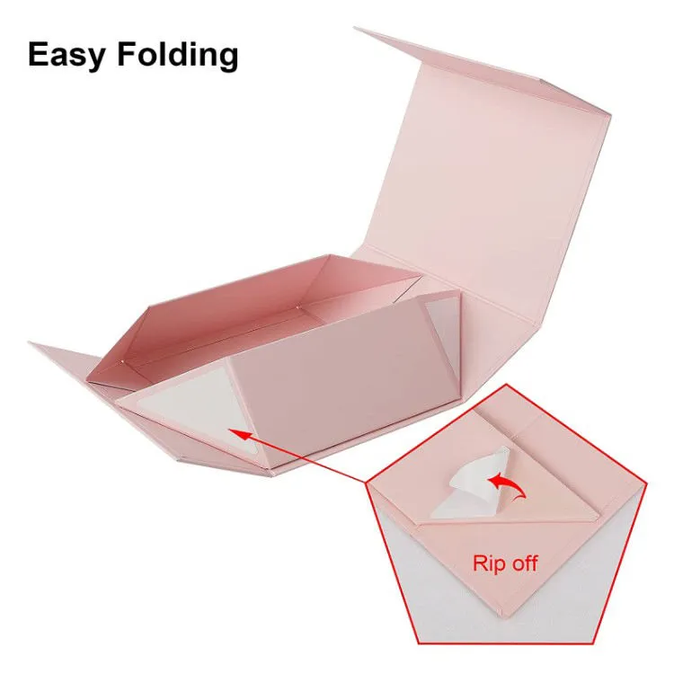 Custom Printed Pink Magnetic Box